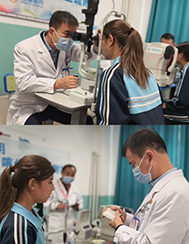 "睛彩明眸"眼科公益行，走进喀什地区疏附县